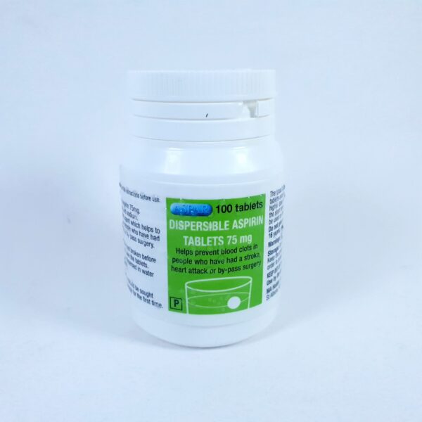 ASPIRIN 75MG 100TAB ASPAR