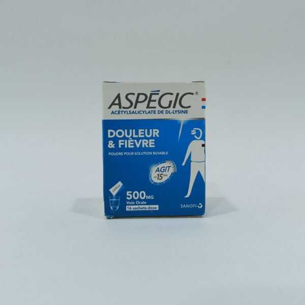 ASPEGIC 500MG 16SACHETS TUNIS