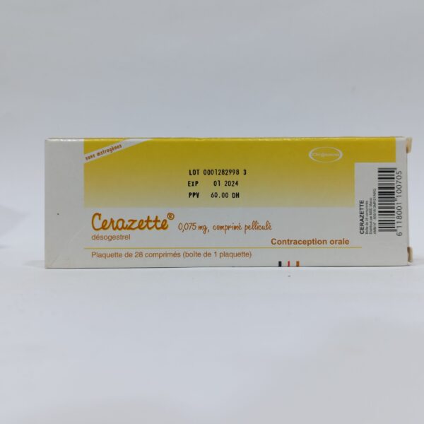 CERAZETTE 28 TAB MAROC
