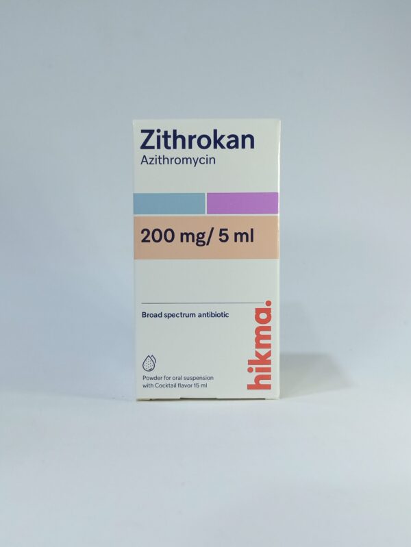 ZITHROKAN 200MG /5ML