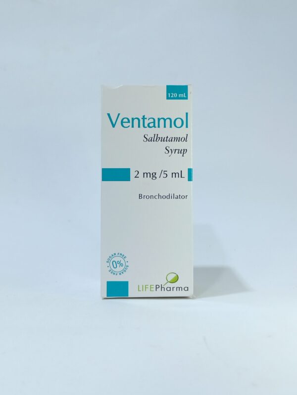 VENTAMOL 2MG/5ML 120ML LIFEPHARMA