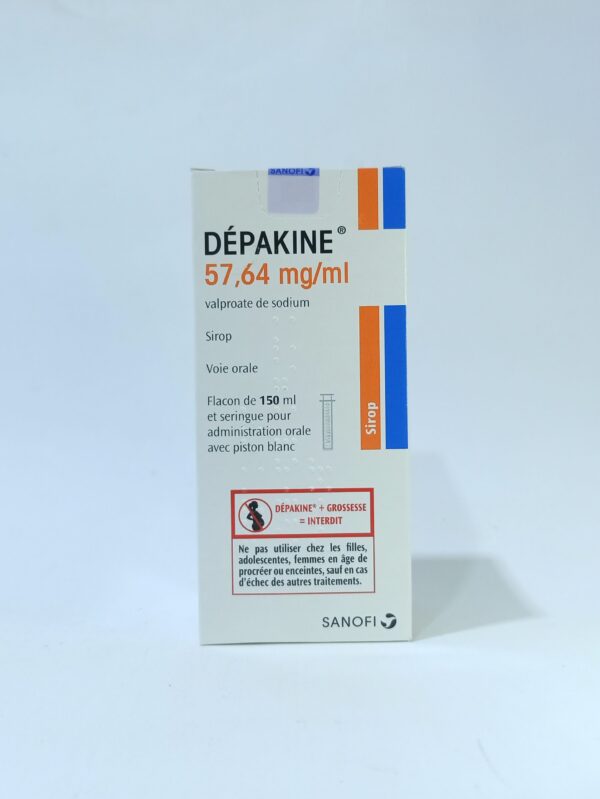 DEPAKINE 57.64MG 150ML SYP FRANCE