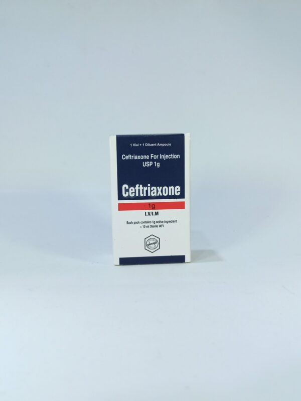 CEFTRIAXONE 1G IV/IM
