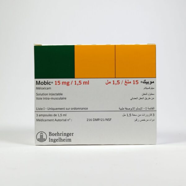 MOBIC 15MG/1.5ML INJ 3AMP