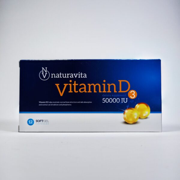 VITAMIN D3 50000IU 12CAP NV ITALY