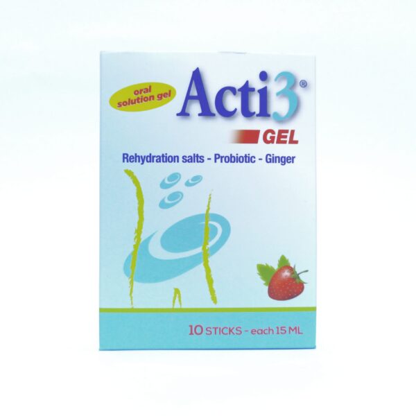 ACTI 3 GEL ORAL SOLUTION 10 STICKS 15ML ITALY