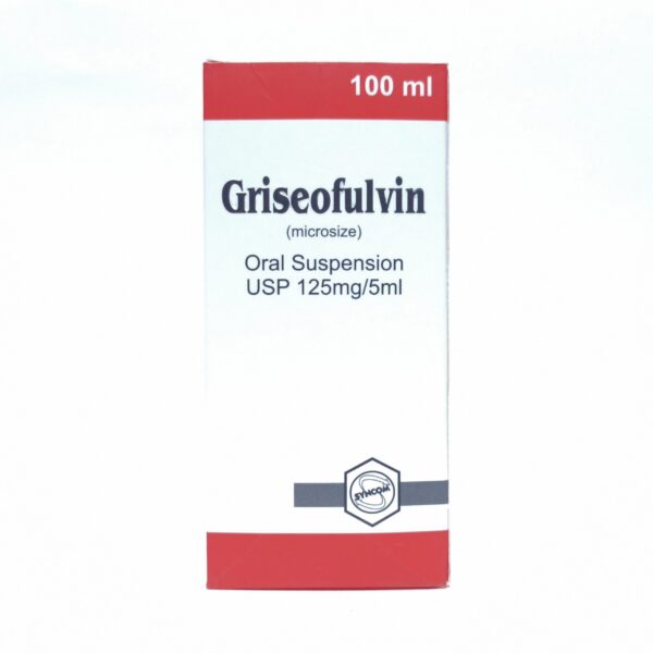 GRISEOFULVIN 125MG/5ML SYP SYNCOM