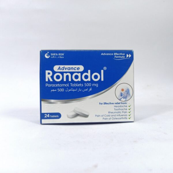 RONADOL ADVANCE 500MG 24TAB