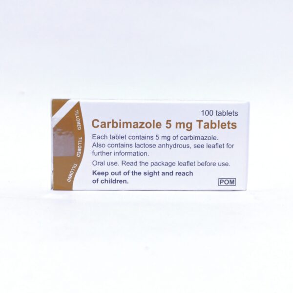 CARBIMAZOLE 5MG 100TAB TILLOMED UK