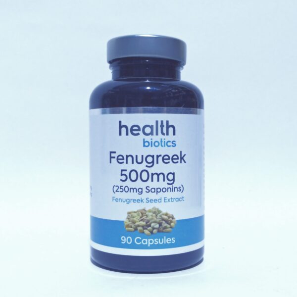 FENUGREEK 500MG 90CAPS HEALTH BIOTICS
